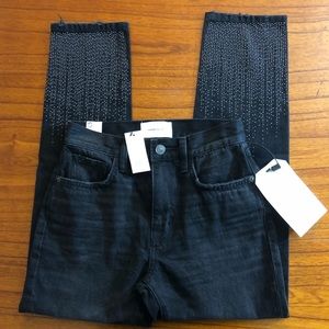 Current Elliott The Vintage Cropped Slim Jeans